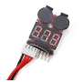 Устройство проверки напряжения Voltage Сhecker with Вuzzer (1-8 Cell) с зумером