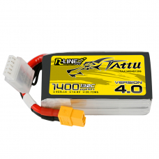 Аккумулятор Tattu R-Line Version 4.0 1400mAh 14,8V  130C 4S1P LiPo  XT60