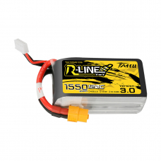Аккумулятор Tattu R-Line Version 3.0 1550mAh 14,8V  120C 4S1P LiPo  XT60