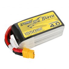 Аккумулятор Tattu R-Line Version 4.0 1550mAh 14,8V  130C 4S1P LiPo  XT60